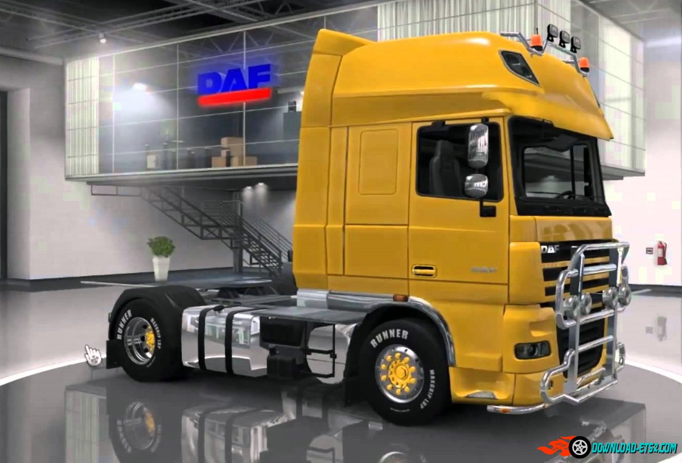 Realistic Chrome for all Trucks v 1.1 Fix [1.22.x]