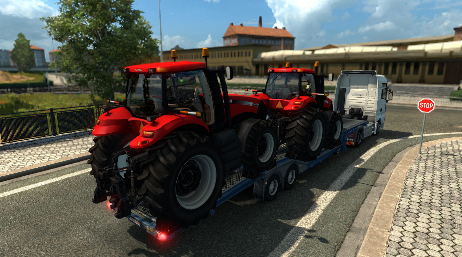 Single trailer "Case IH Magnum 340"