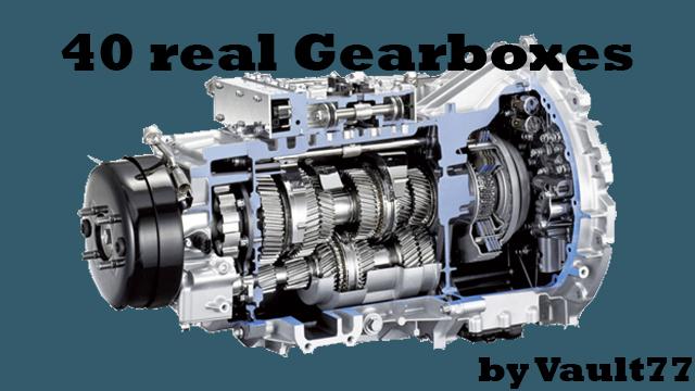 40 Real Gearbox Transmission Pack