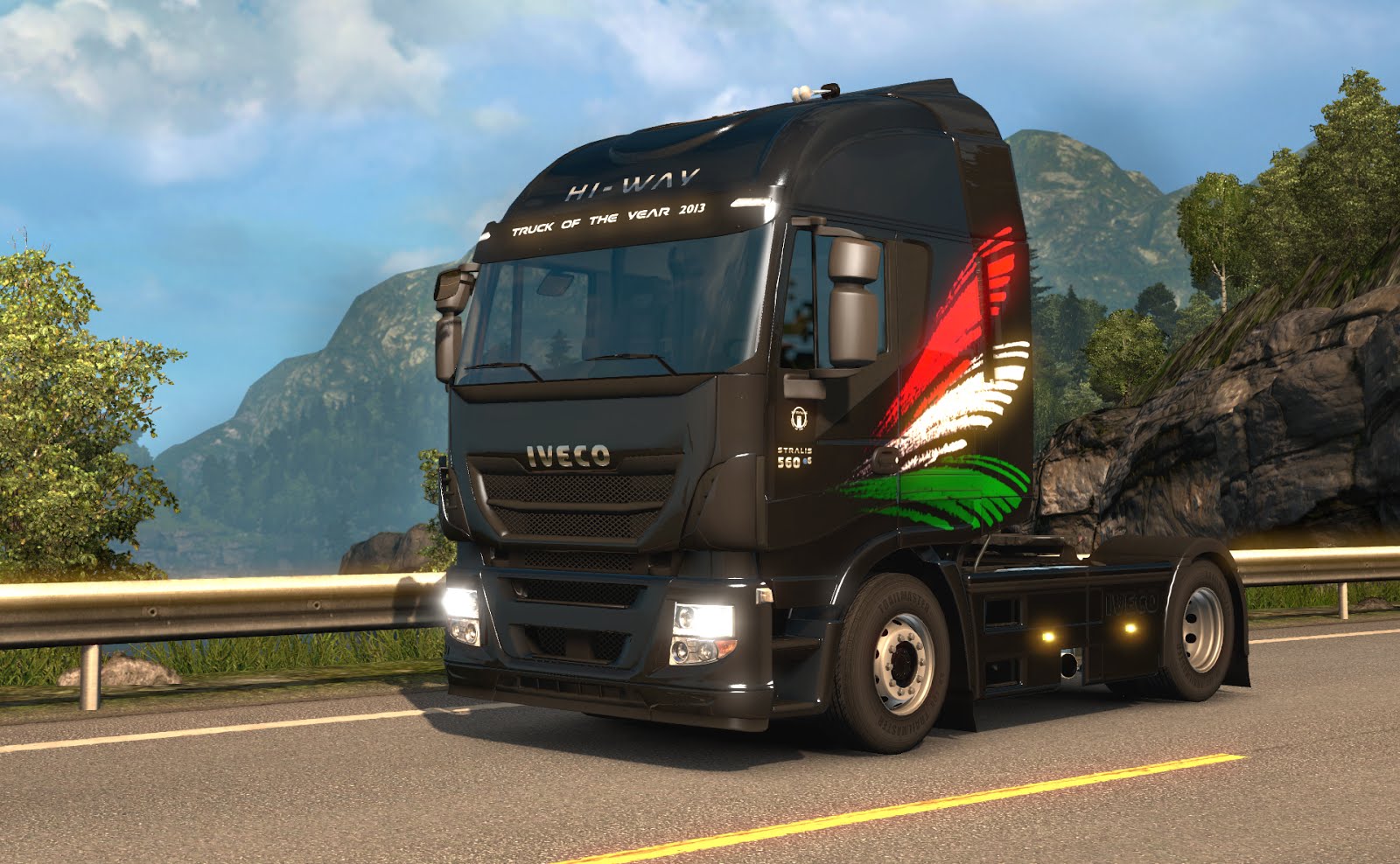 Hungarian and Turkish Paintjob DLCs for ETS2