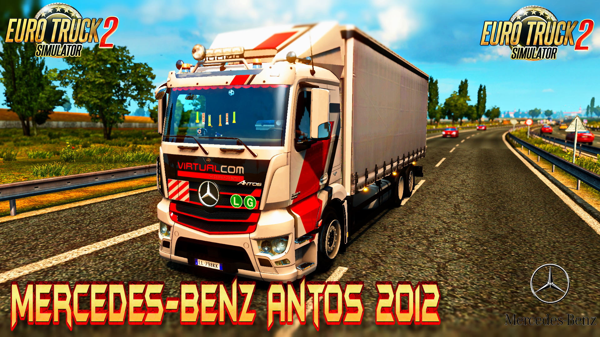 Mercedes-Benz Antos 2012 + Interior v1.2.0.1.23 (1.25.x)