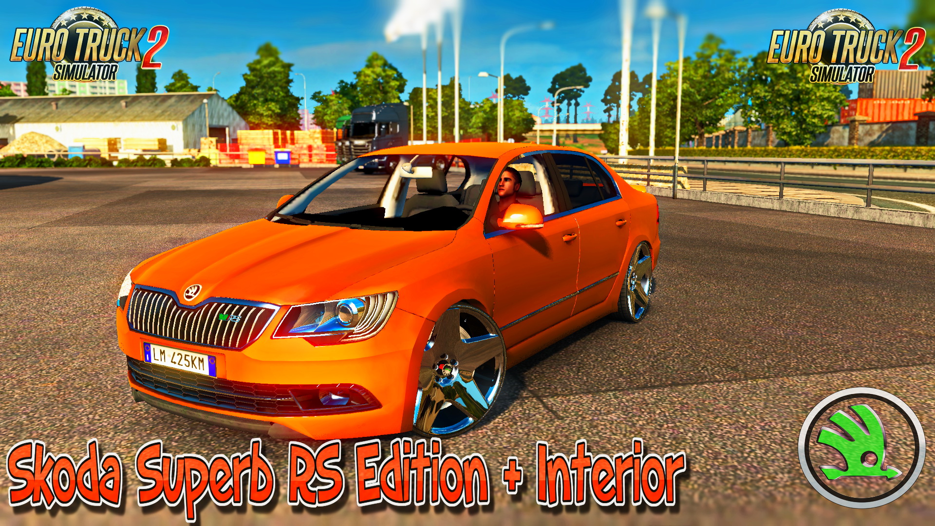 Skoda Superb RS Edition Reworked + Interior v1.0 (1.24.x)