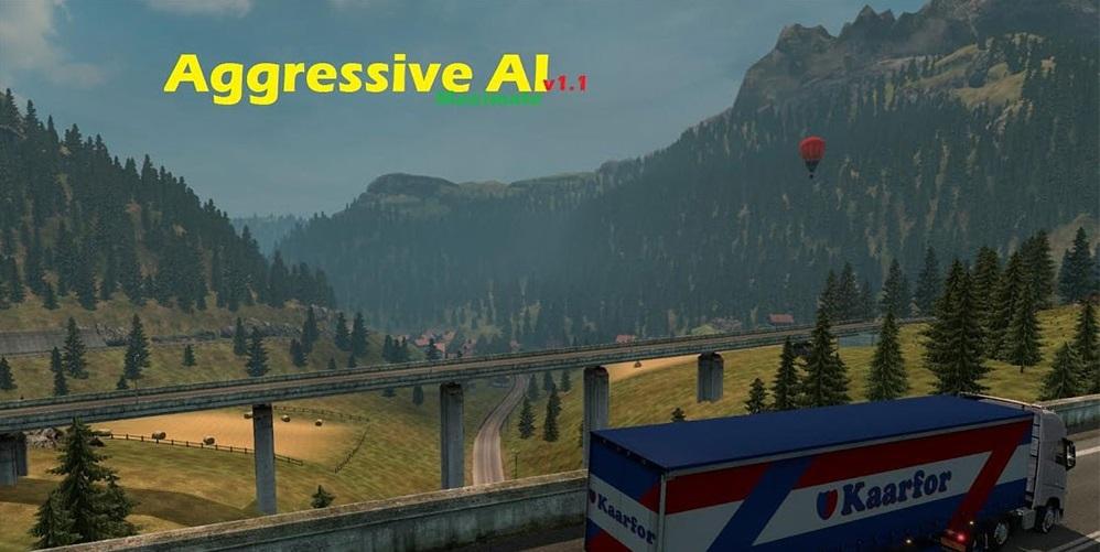 ETS2-Aggressive AI v1.1