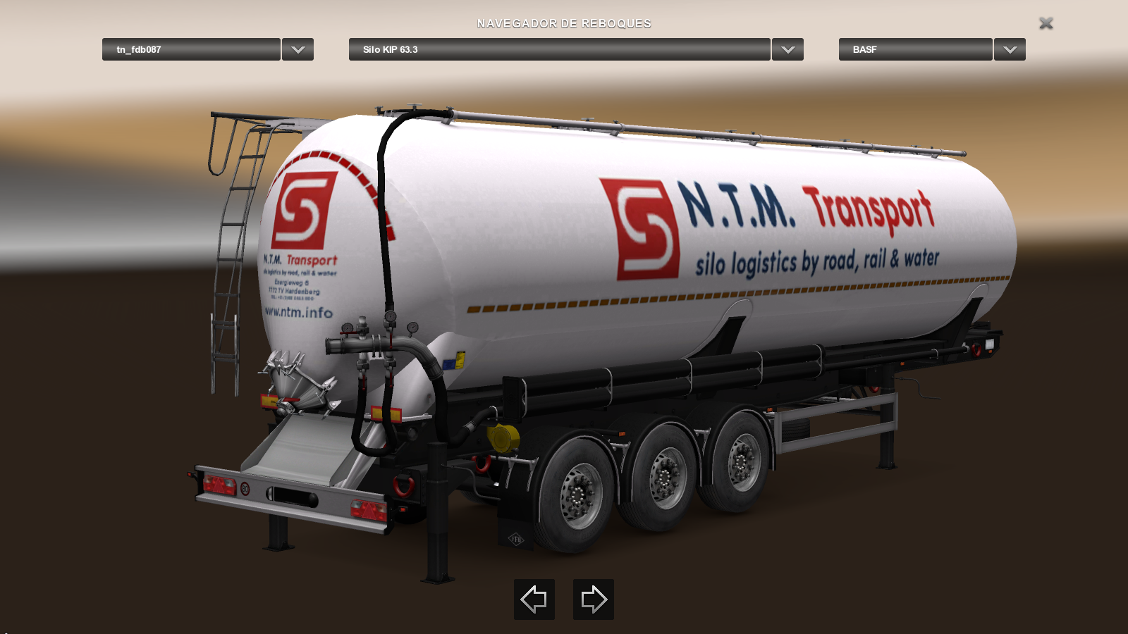 Mod Trailer Silo Feldbinder KIP (Standalone)