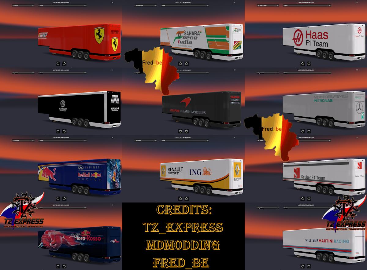 Trailer Pack Aero-Dynamic F1 [1.24.x]