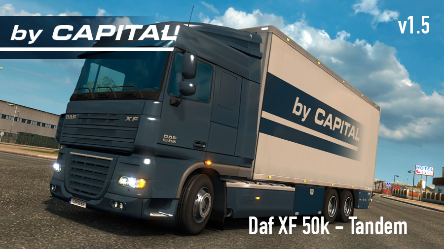 Daf XF 50k Tandem v1.5 by Capital