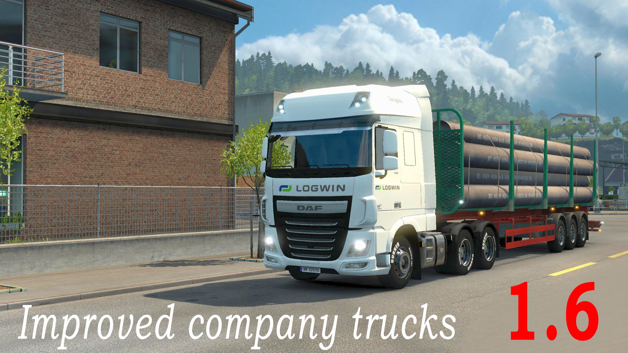 Improved Company Trucks Mod v 1.6