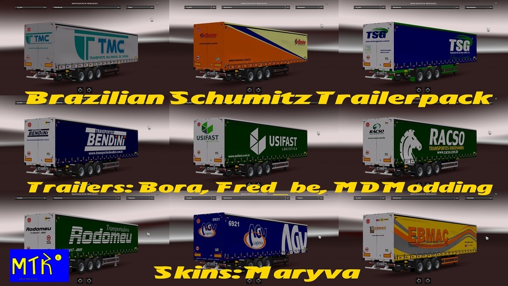 Brazilian Schmitz Trailerpack