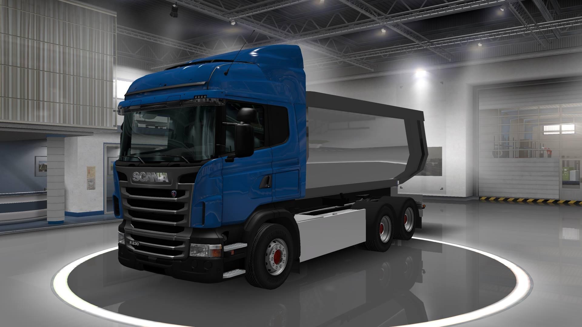 SCANIA RS - ASPHALT TANDEM ADDON [1.24.x]