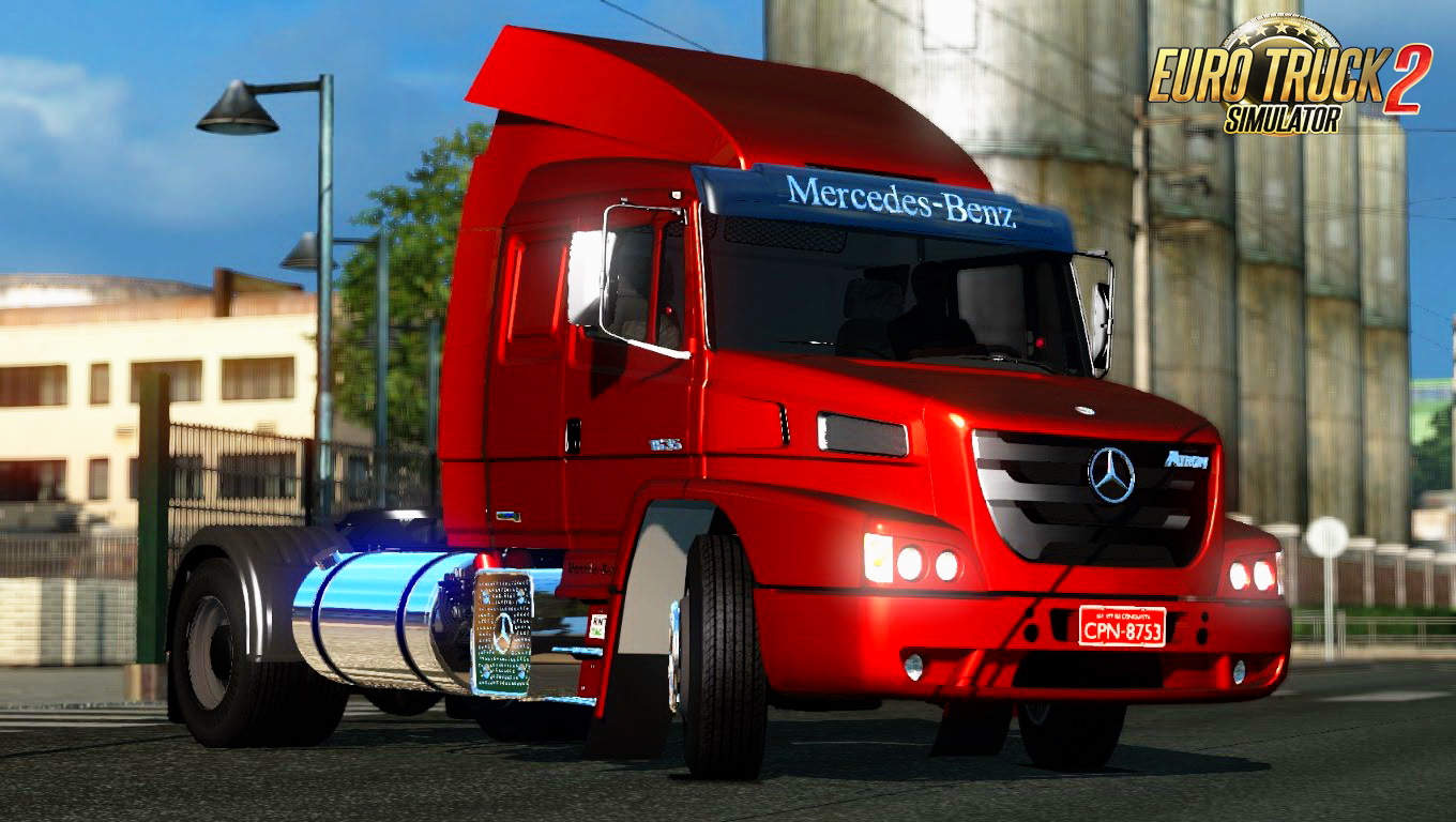 Mercedes-Benz Atron 1635 + Interior v2.0 (1.24.x)