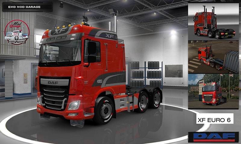 DAF XF Euro6 Space Cab v1.0