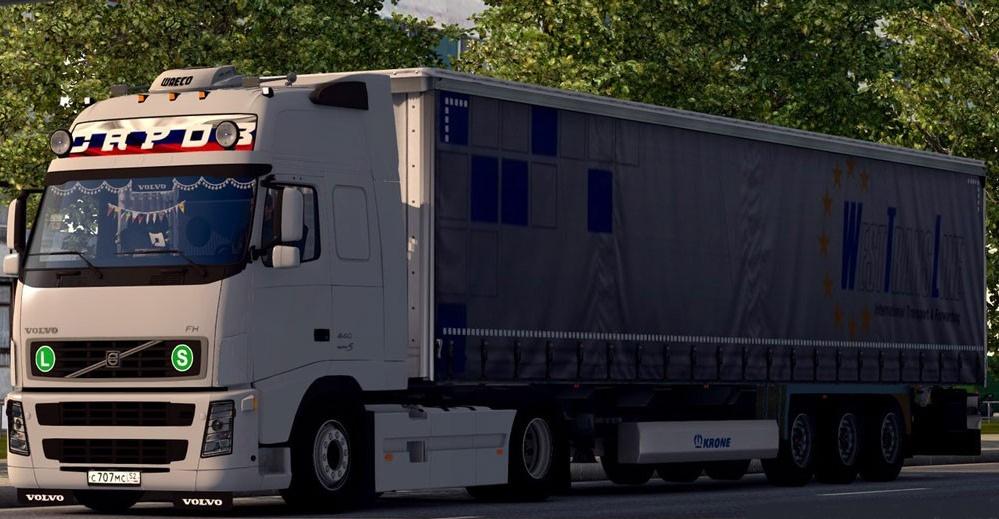 Trailer Krone WestTransLine Skin v1.0