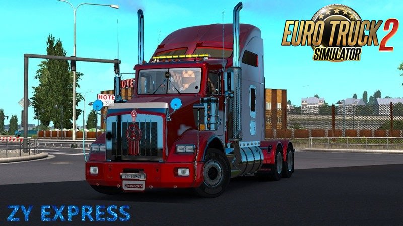 Kenworth T800 v 2.3 Final + DLC for Ets2 [1.24.x]