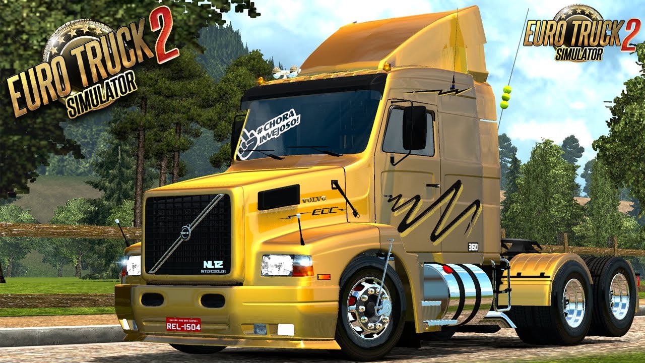 Euro Truck Simulator 2 - Volvo Edc + Interior + Pack De som