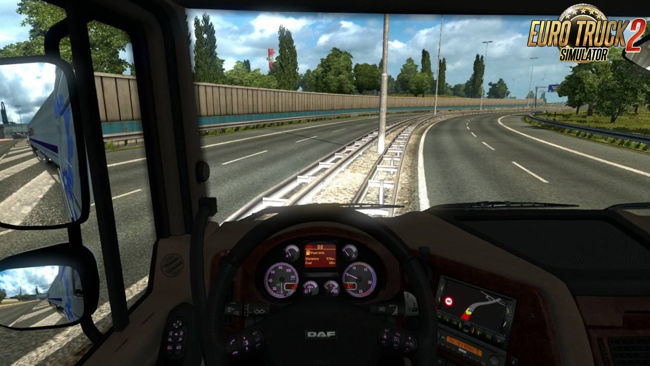 New DAF XF 105 board computer sounds [1.27.x]