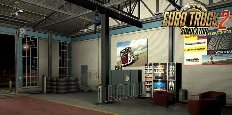 New garage 1.1 for ETS2