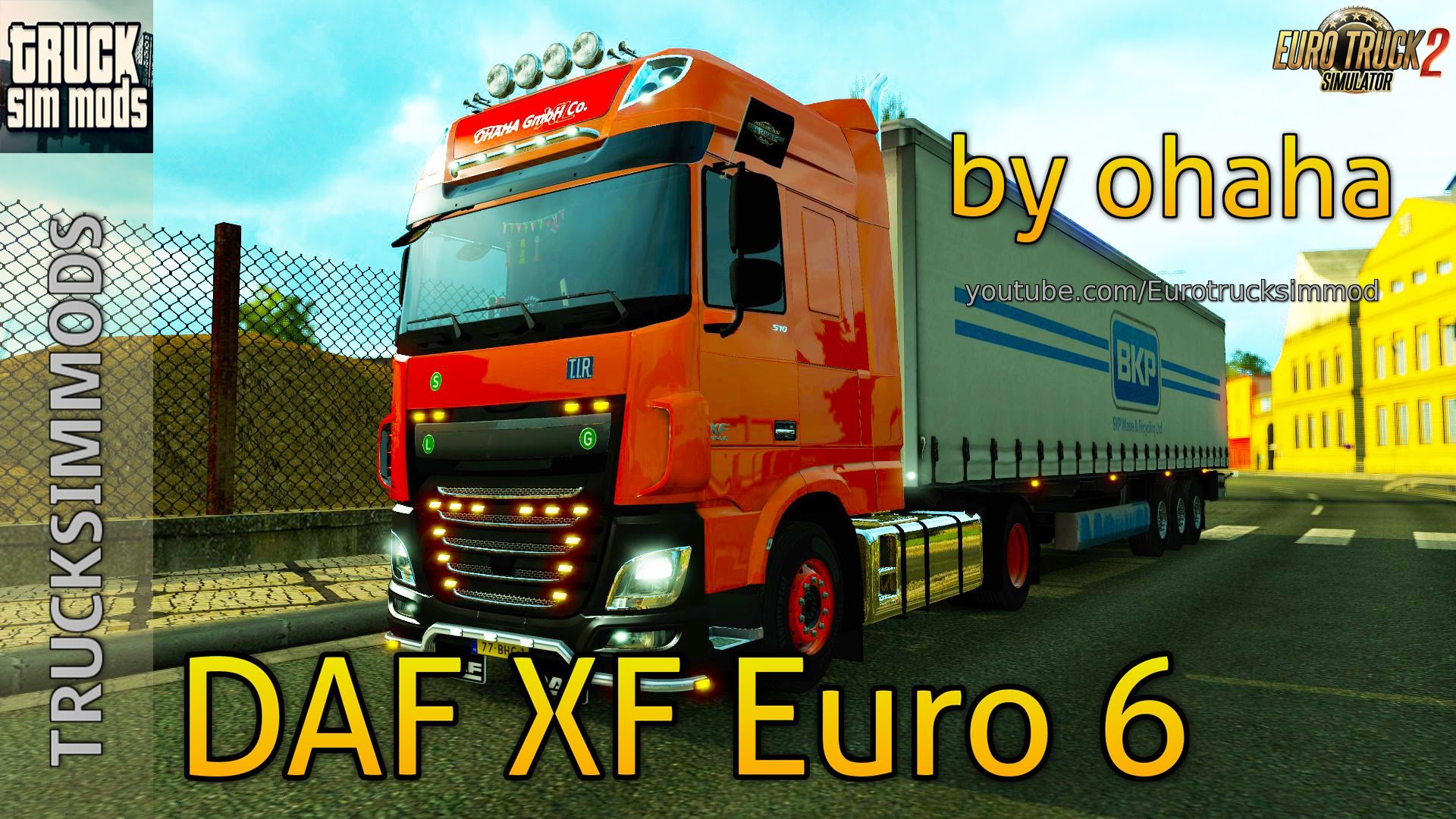 DAF XF Euro6 by ohaha v1.67 for v1.25