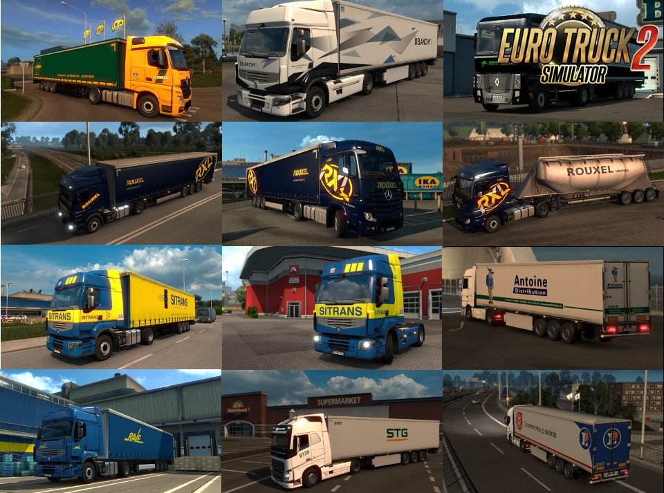 Eskolaite Skin Pack v13 for Ets2