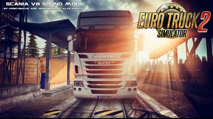 Scania V8 Stock Sound Mod v3.0 for Ets2