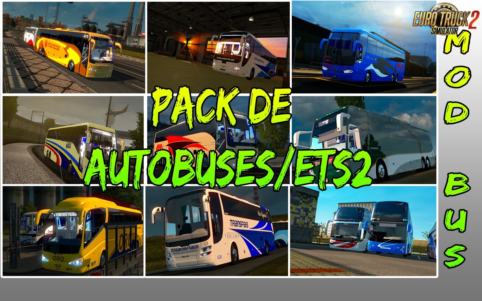 Pack buses Mexicanos ETS2 and ATS