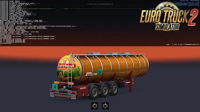 Full Paint Cistern DLC Schwarzmuller v1.0 for Ets2