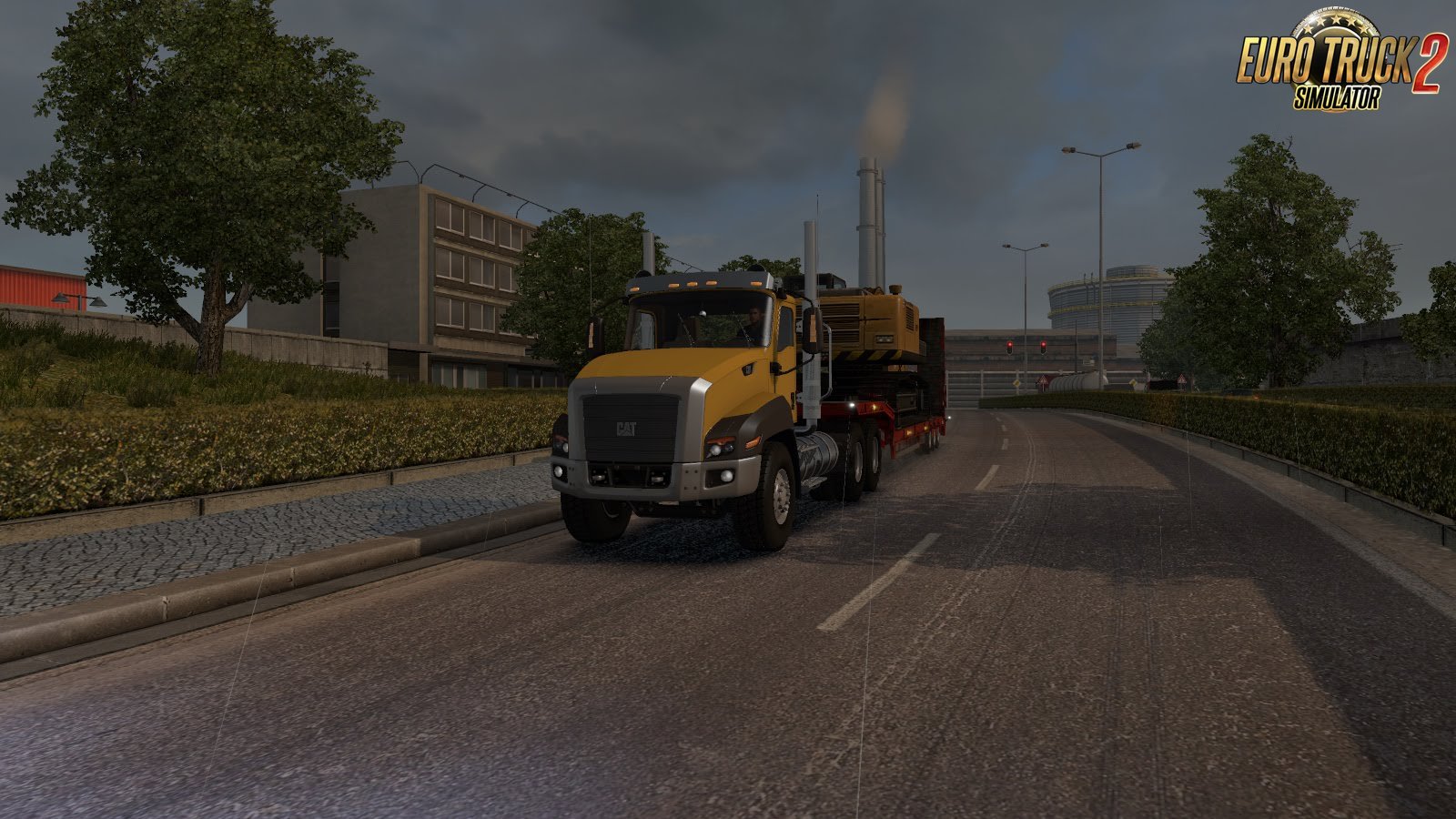 CAT CT660 for Euro Truck Simulator 2 (Video)