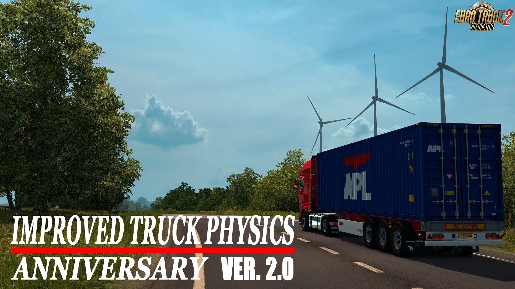 Improved truck physics v2.0 for Ets2