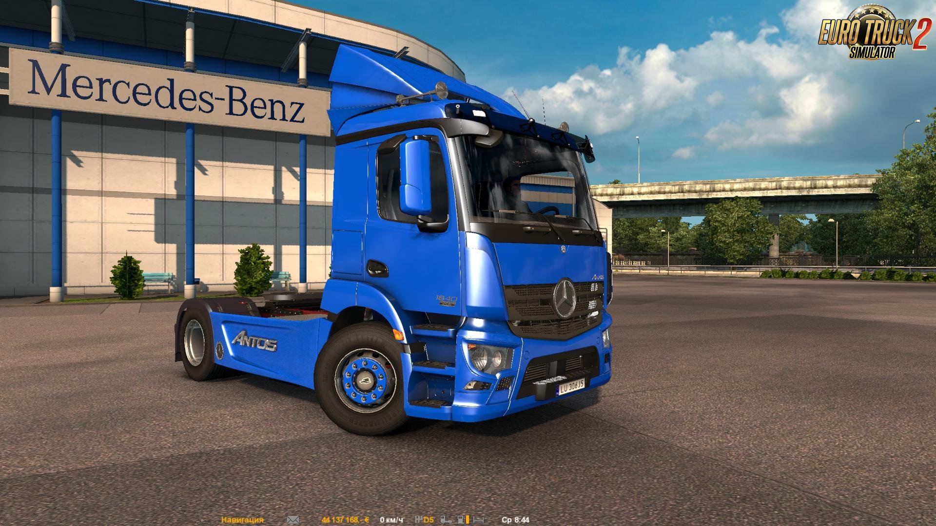 Mercedes Antos 1840 + Interior v3.0 (1.31.x)