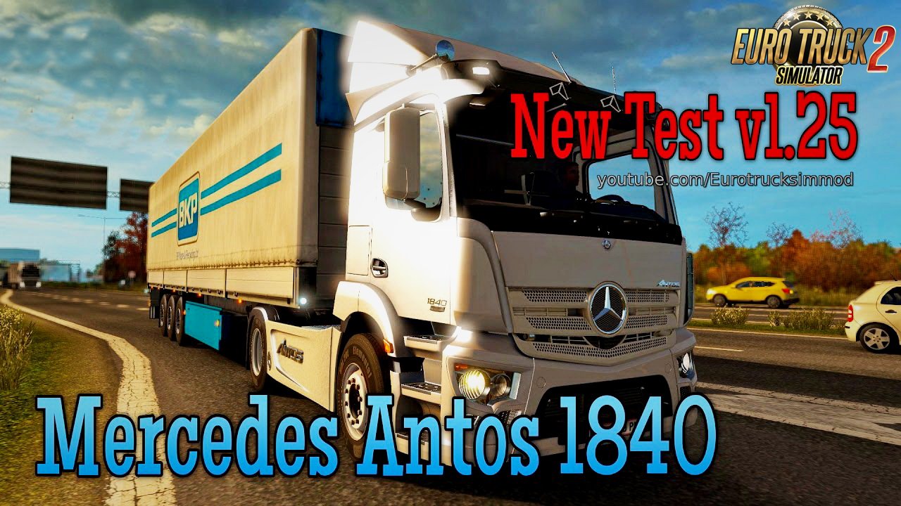 Mercedes Antos 1840 + Interior v1.0 (1.25.)
