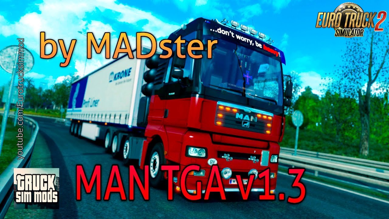 MAN TGA v1.3 by MADster [ETS 2] 1.25