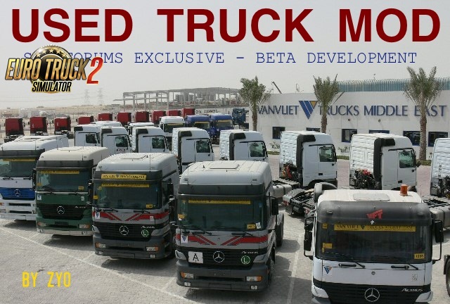 Used Trucks Mod (BETA 6.6b) for Ets2