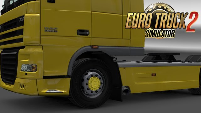 Hub reduction axle cap by KCl v2.5 for Ets2