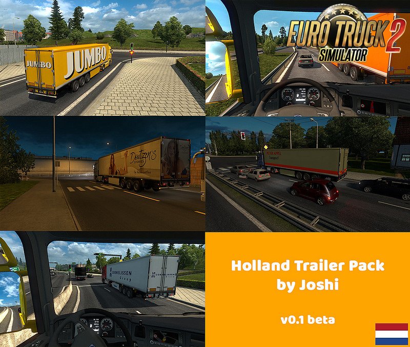 Holland Trailer Pack by Joshi v1.0 for Ets2