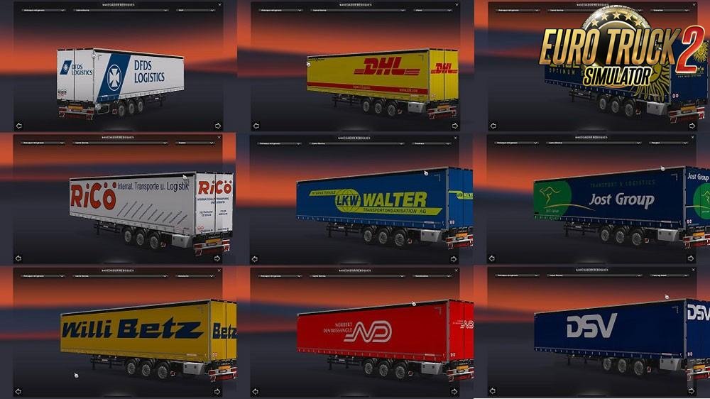 Internacional Trailers Skin Pack v2