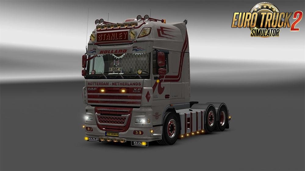 DAF XF 105 + Interior v1.3 Edit by Stanley (1.25.x)