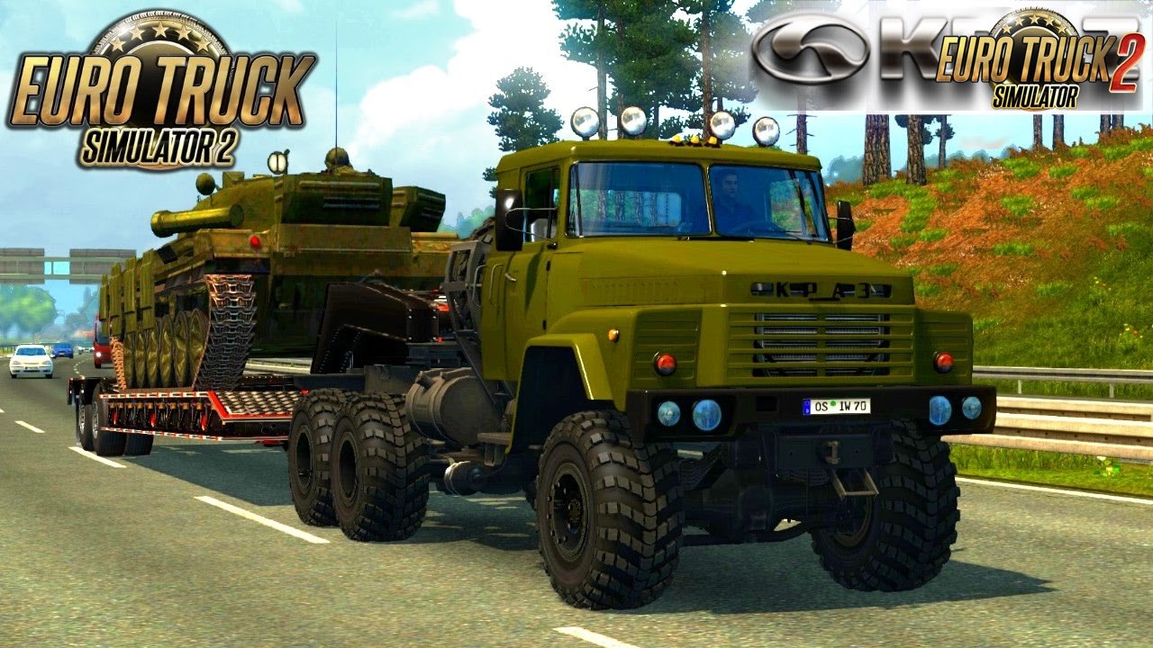 KrAZ 260 Military Truck (1.26.x) - Euro Truck Simulator 2