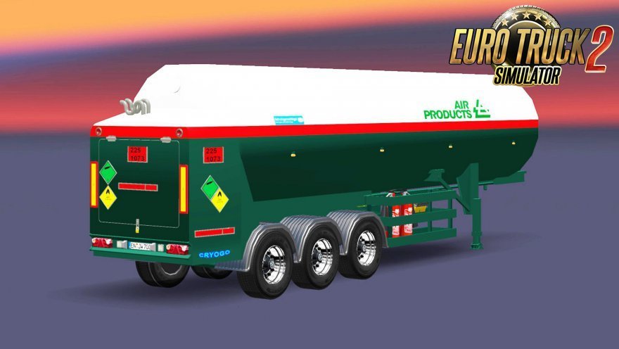 AirCon Tank Trailer v2 for Ets2