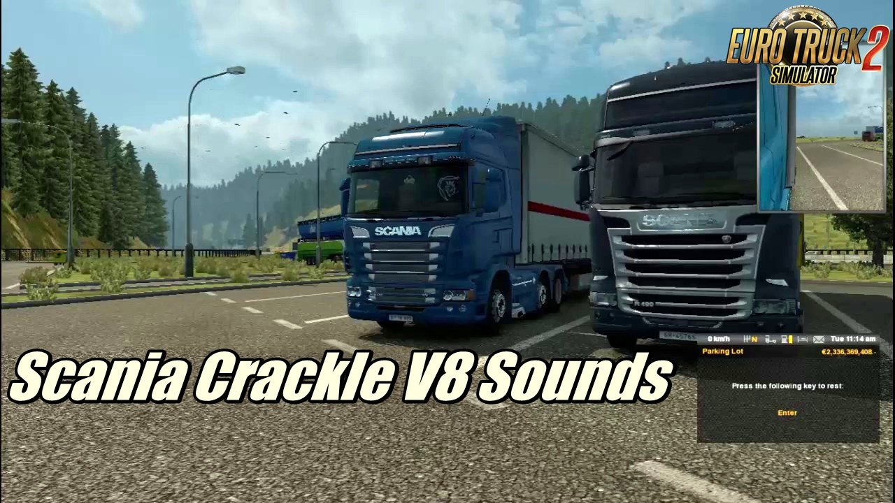 Scania Crackle V8 Sounds by R.J Productions