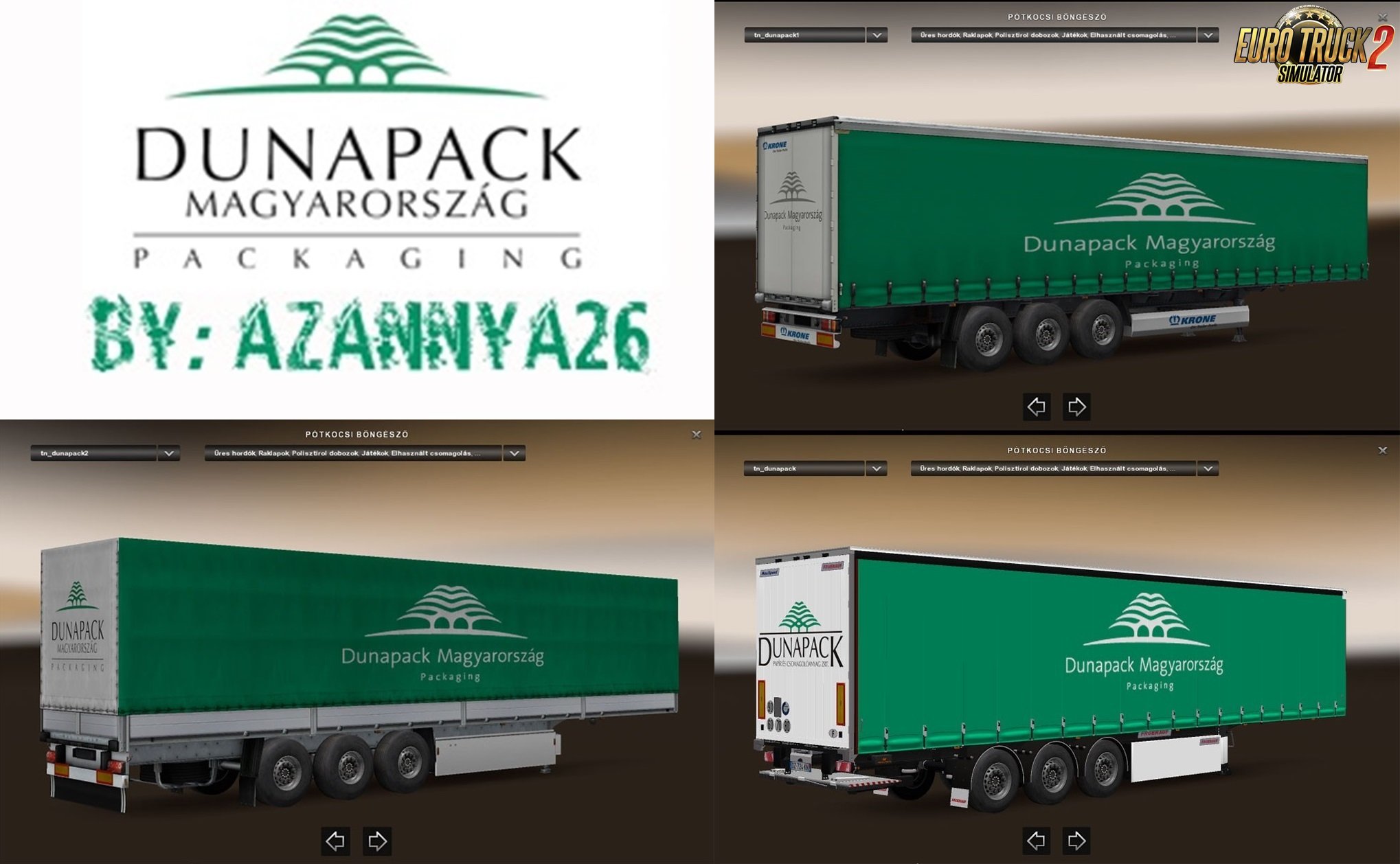 Dunapack trailers by azannya26