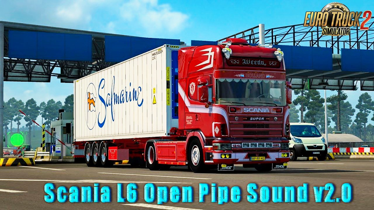 Scania L6 Open Pipe Sound v2.0 (1.26.x)