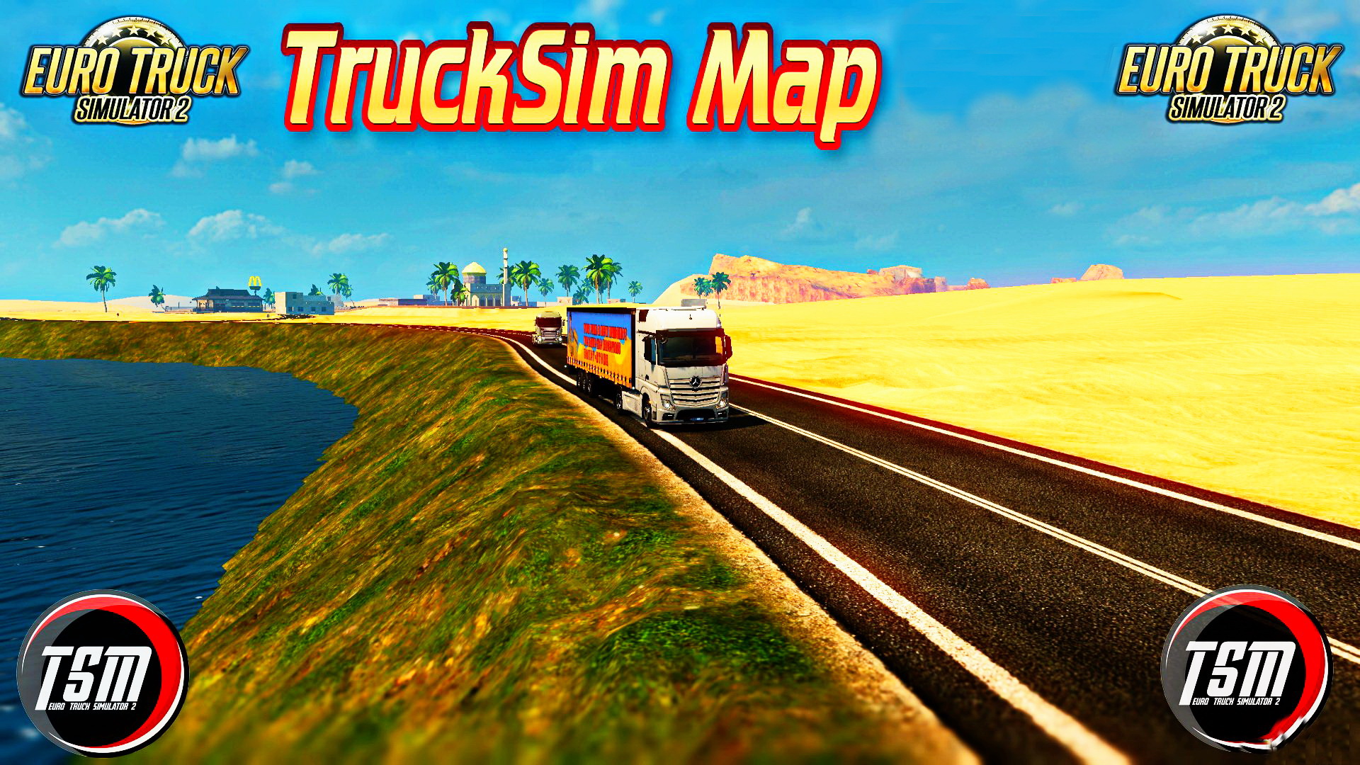 TruckSim Map 6.5 by TSM Team + Addons (1.26.x)