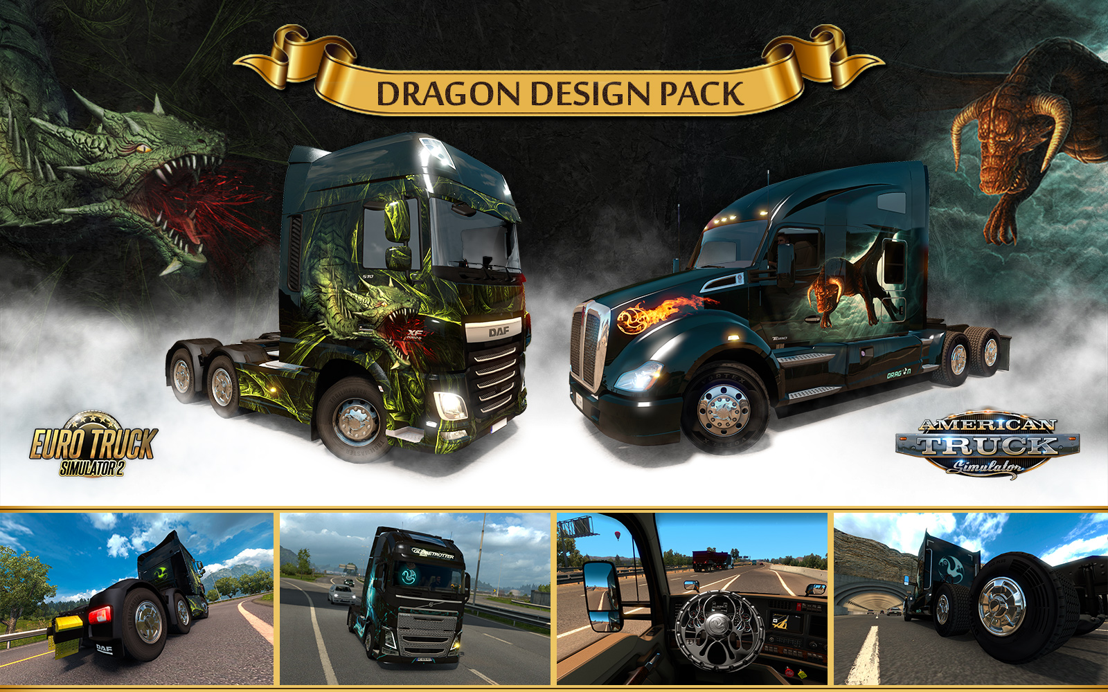 Dragon Design Pack + Michelin Fan Pack soon for ETS 2