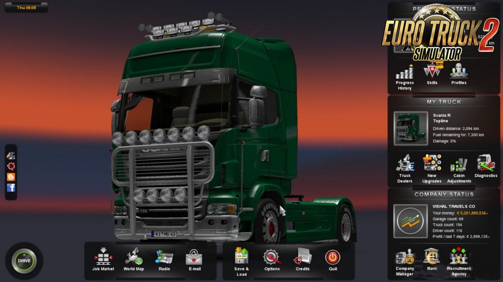 Ultimate Savegame for Ets2