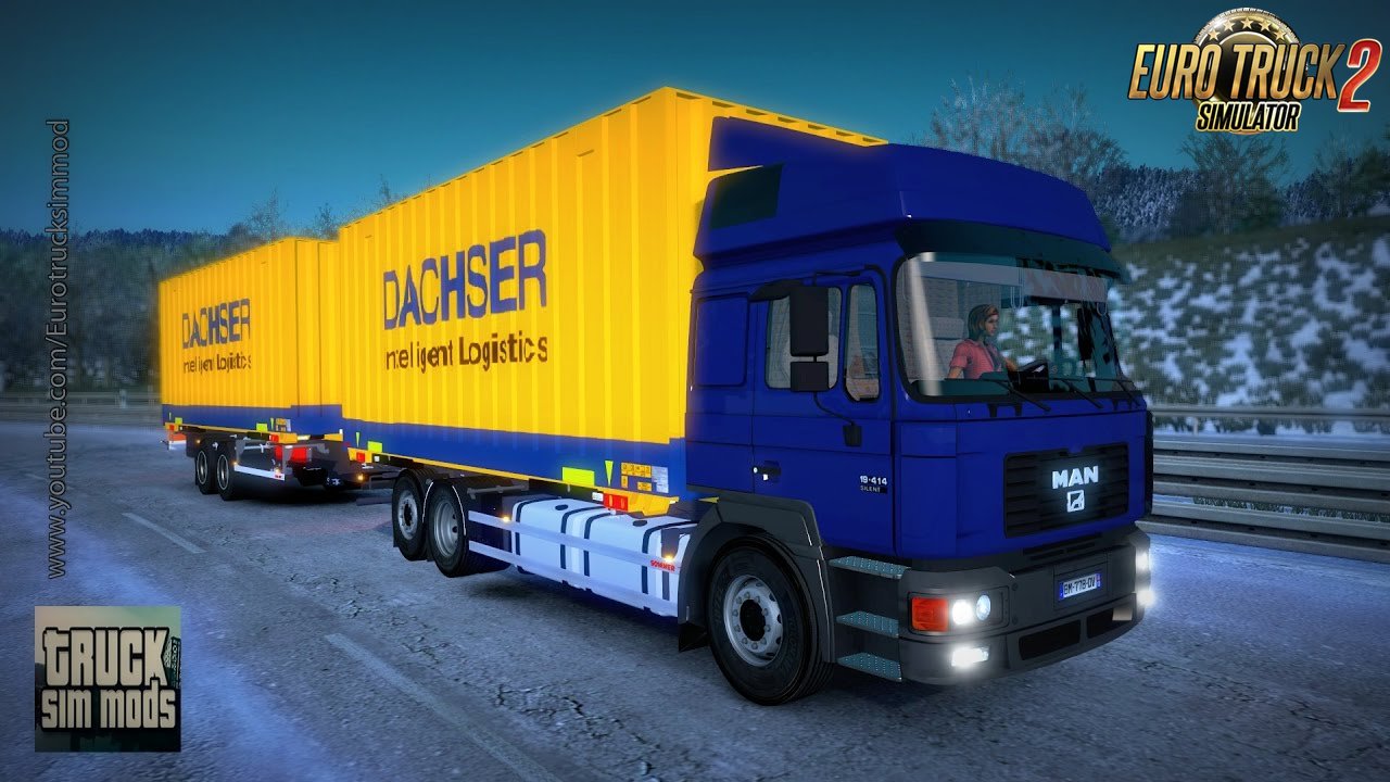 MAN F2000 Dachser BDF - Euro Truck Simulator 2