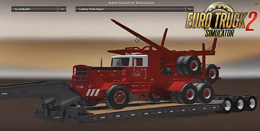 Trailer Lowboy Hayes by Geovane Rocha