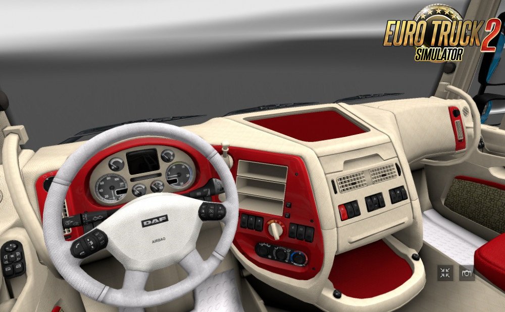 DAF XF Interior for Ets2