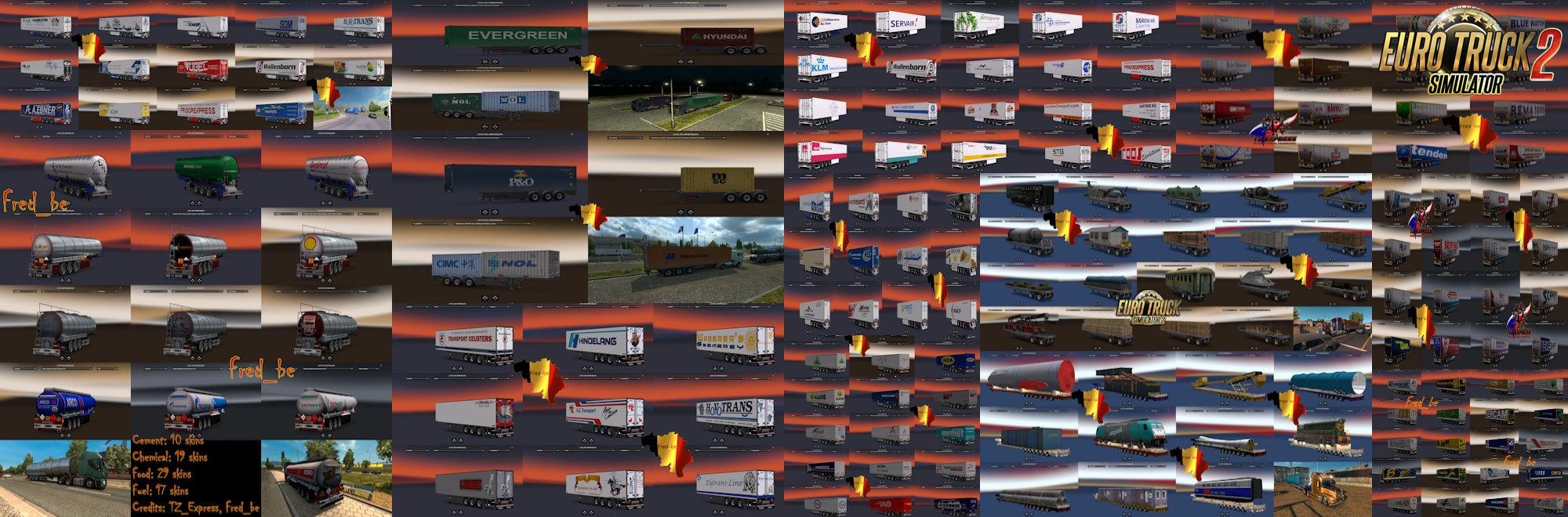 Trailer Pack v10 by Fred_be [1.26.x]