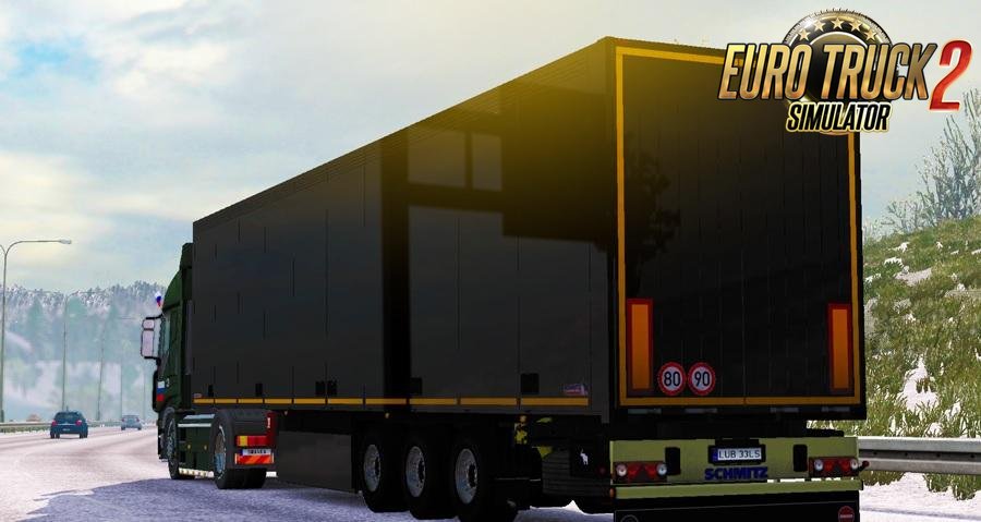 Black Schmitz Trailer for Ets2