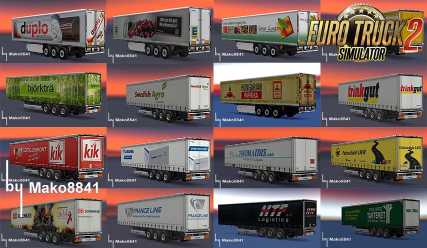 Trailers Krone Profi & Cool Liner Pack [1.26.x]