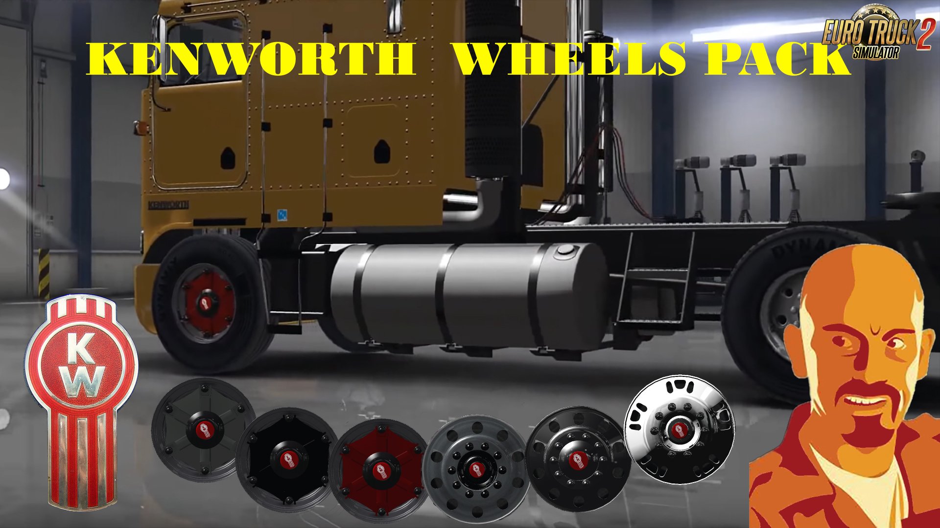 Kenworth Wheels Pack v1.0 (1.26.x)